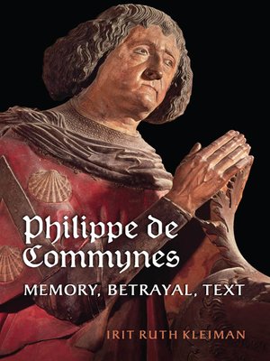 cover image of Philippe de Commynes